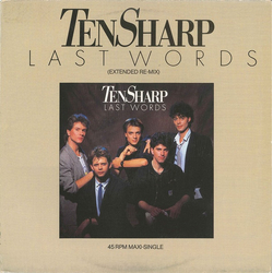 Ten Sharp Last Words Vinyl 12" USED