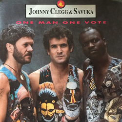 Johnny Clegg & Savuka One 'Man, One Vote Vinyl 12" USED
