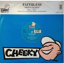 Faithless Don't Leave Vinyl 12" USED