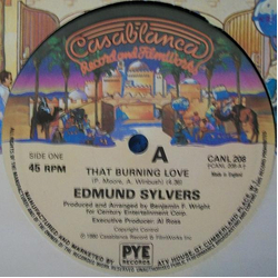 Edmund Sylvers That Burning Love / You Went Away Vinyl 12" USED