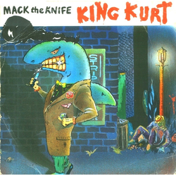 King Kurt Mack The Knife Vinyl 7" USED