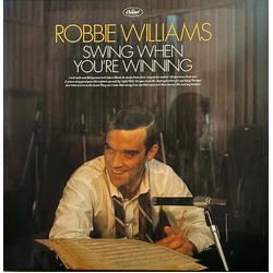Robbie Williams Swing When You're Winning Vinyl LP USED
