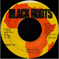 Sammy Dread Mona Lisa USED VINYL 7INCH 45 RPM