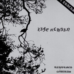 Life Chain Uniformed Cowards USED VINYL 7INCH 45 RPM EP