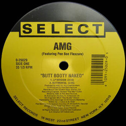 AMG Butt Booty Naked VINYL 12" USED