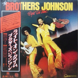 Brothers Johnson Right On Time Vinyl LP USED