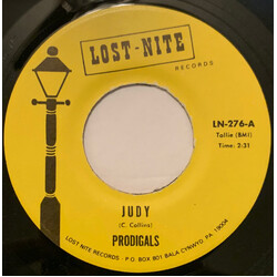 The Prodigals Judy / Marsha USED VINYL 7INCH 45 RPM SINGLE REISSUE MONO