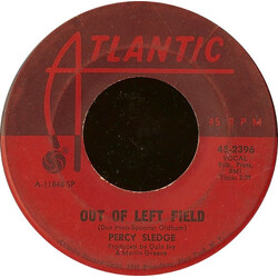 Percy Sledge Out Of Left Field / It Can't Be Stopped USED VINYL 7INCH 45 RPM SINGLE