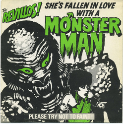 The Revillos She's Fallen In Love With A Monster Man Vinyl 7" USED