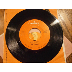 Patti Page Give Him Love Vinyl 7" USED