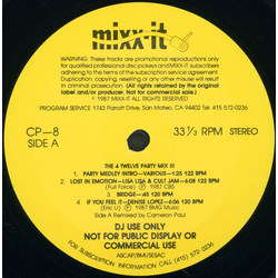 Various Mixx-it 8 Vinyl 12" USED