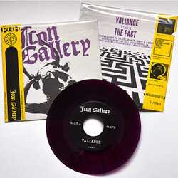 Icon Gallery Valiance USED VINYL 7INCH 45 RPM NUMBERED