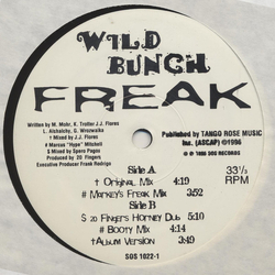 Wild Bunch (3) Freak Vinyl 12" USED