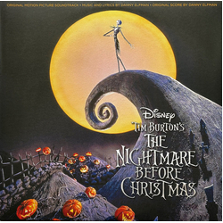 Danny Elfman Tim Burton's The Nightmare Before Christmas (Original Motion Picture Soundtrack) Vinyl 2 LP USED