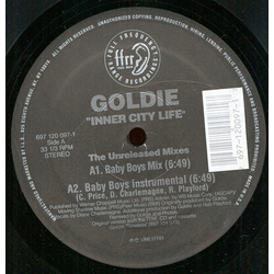 Goldie Inner City Life (The Unreleased Mixes) Vinyl 12" USED
