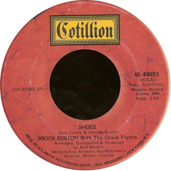 Brook Benton / The Dixie Flyers Shoes / Let Me Fix It Vinyl 7" USED