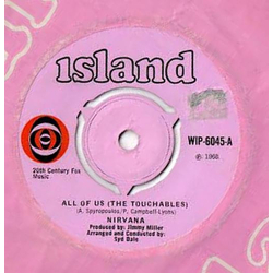 Nirvana UK All Of Us Vinyl 7" USED