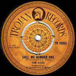 The Aces Call Me Number One Vinyl 7" USED