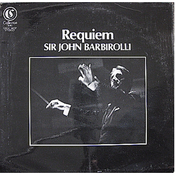 Sir John Barbirolli / Hallé Orchestra Requiem Vinyl LP USED