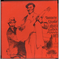 Various Favorite Country Blues Guitar-Piano Duets (1929-1937) Vinyl LP USED