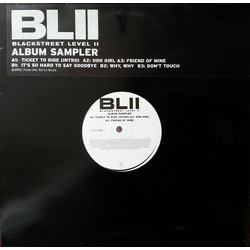 Blackstreet Level II Album Sampler Vinyl 12" USED