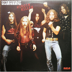 Scorpions Virgin Killer Vinyl LP USED