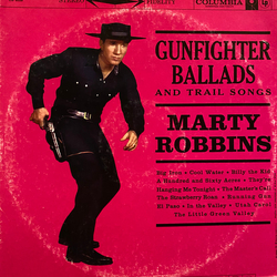Marty Robbins Gunfighter Ballads And Trail Songs Vinyl LP USED