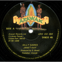 Janet Kay Silly Games Vinyl 12" USED