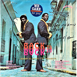 Johnny El Bravo Y Su Orquesta Back To Back / La Salsa De Puerto Rico Vinyl LP USED