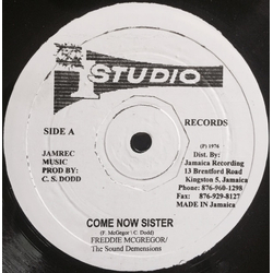Freddie McGregor / Sound Dimension / Prince Jazzbo Come Now Sister / Crab Walking Vinyl 12" USED