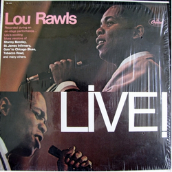 Lou Rawls Live! Vinyl LP USED