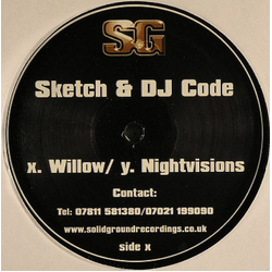 Sketch & DJ Code Willow / Nightvisions Vinyl 12" USED