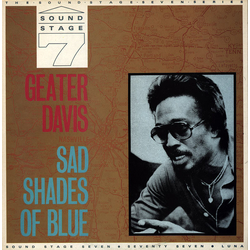 Geater Davis Sad Shades Of Blue Vinyl LP USED