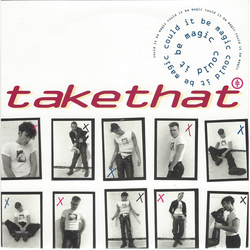 Take That Could It Be Magic Vinyl 7" USED