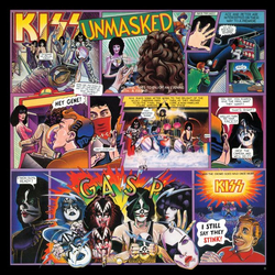 Kiss Unmasked Vinyl LP USED