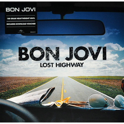 Bon Jovi Lost Highway Vinyl LP USED