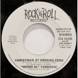"Weird Al" Yankovic Christmas At Ground Zero Vinyl 7" USED