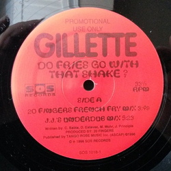 Gillette Do Fries Go With That Shake? Vinyl 12" USED