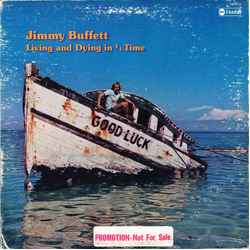 Jimmy Buffett Living And Dying In 3/4 Time Vinyl LP USED