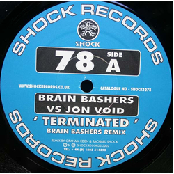 Brain Bashers / Jon Void (2) Terminated Vinyl 12" USED