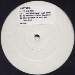 Mattafix To And Fro Vinyl 12" USED
