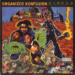 Organized Konfusion Stress: The Extinction Agenda Vinyl LP USED