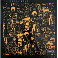 J.I.D The Never Story Vinyl LP USED