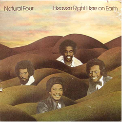 The Natural Four Heaven Right Here On Earth Vinyl LP USED
