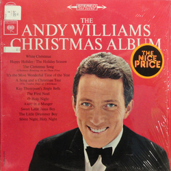 Andy Williams The Andy Williams Christmas Album Vinyl LP USED