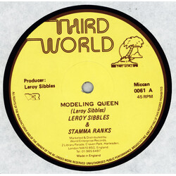 Leroy Sibbles / Stamma Rank Modeling Queen USED VINYL 12INCH 45 RPM