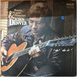 John Denver Poems, Prayers & Promises Vinyl LP USED