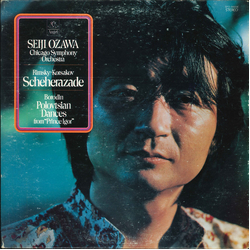 Nikolai Rimsky-Korsakov / Alexander Borodin / Seiji Ozawa / Chicago Symphony Orchestra Scheherazade ● Polovtsian Dances From "Prince Igor" Vinyl LP US