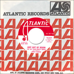 Percy Sledge Just Out Of Reach (Of My Two Empty Arms) / Hard To Believe Vinyl 7" USED