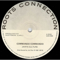 Jahfa Culture Commando Commando USED VINYL 12INCH
